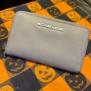 Michael Kors gray wallet